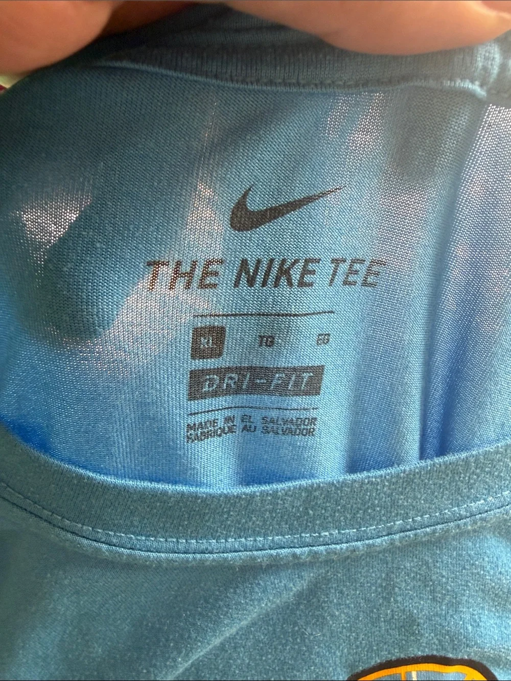 Nike WNBA Sky shirt XL blue Womens